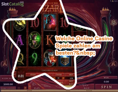 Bestes automatenspiele casino
