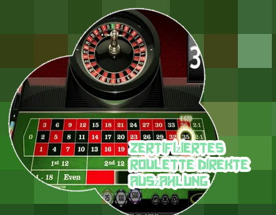 Roulett auszahlung